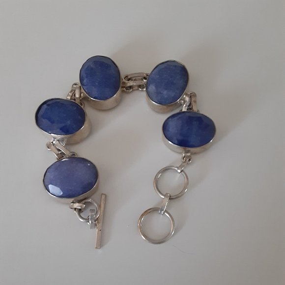 Jewelry - Blue lapis artisan bracelet